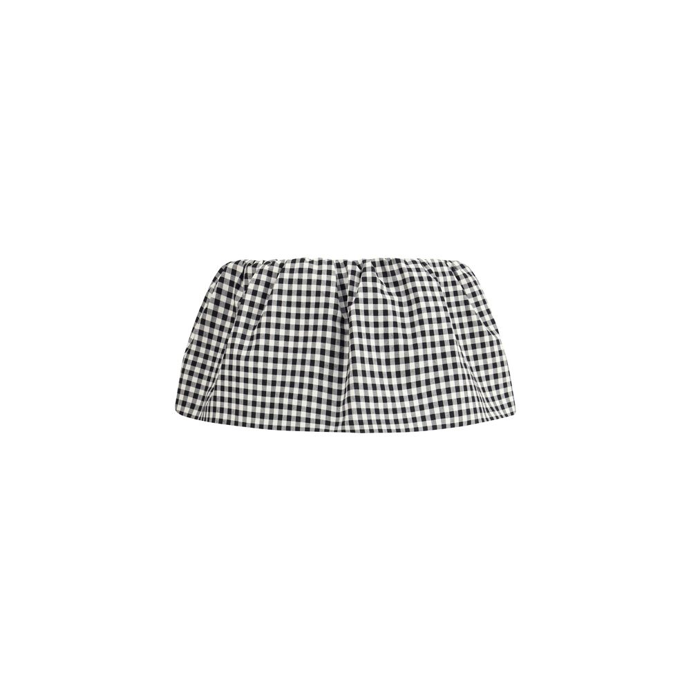 Miu Miu - Multicolor Cotton Mini Skirt