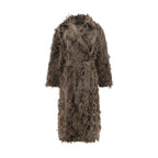 Brunello Cucinelli - Brown Polyester Coat