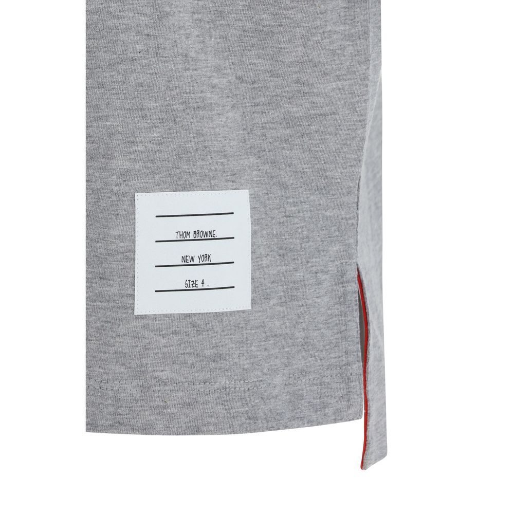 Thom Browne - Gray Cotton T-Shirt
