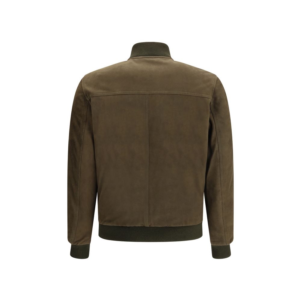 Valstar - Brown Calf Leather Bos Taurus Bomber