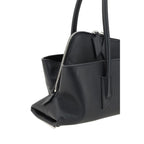 The Attico -The La Passeggiata small leather Shoulder Bag