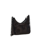 Maison Margiela -  Glam Slam leather Hobo Shoulder Bag