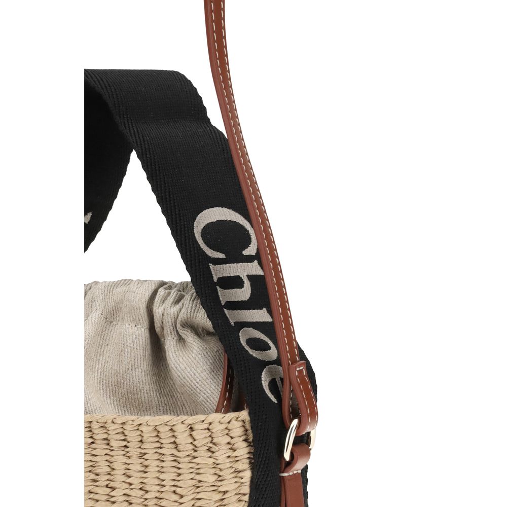 Chloé - The Woody Raffia Bucket Bag