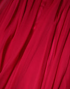 Dolce & Gabbana - Pink Silk Embellished A-line Midi Dress