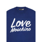 Love Moschino - Blue Wool Sweatshirt