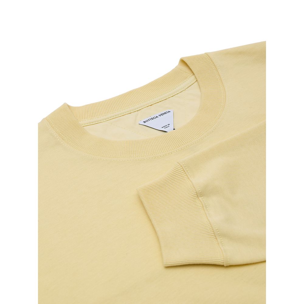 Bottega Veneta - Yellow Cotton Sweatshirt