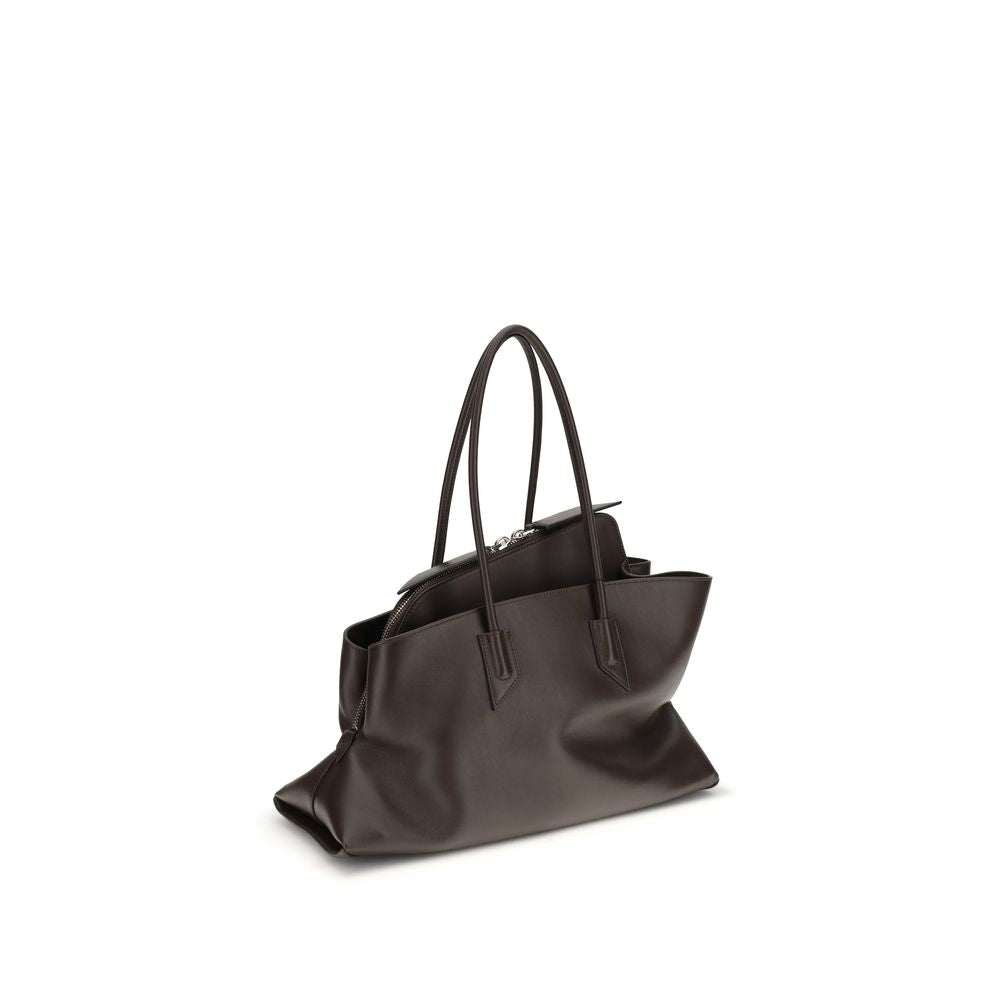 The Attico - The La Passeggiata Medium leather Shoulder Bag