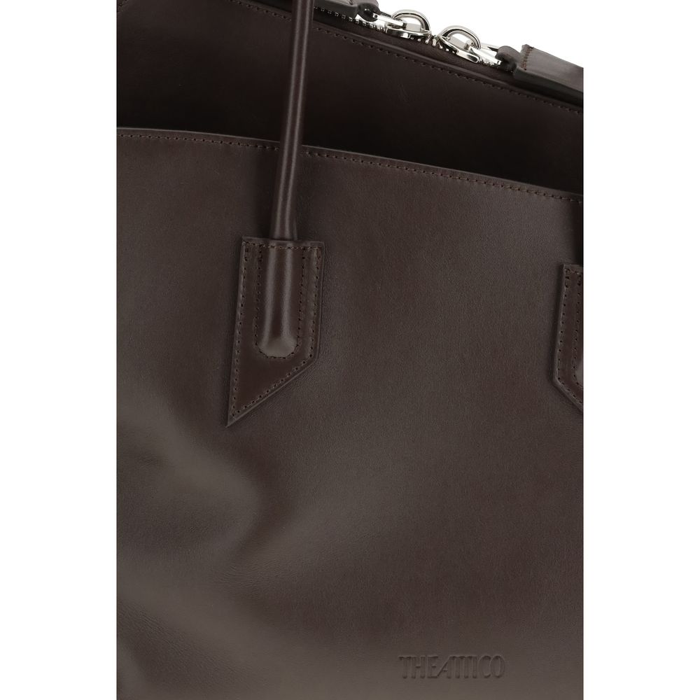 The Attico - The La Passeggiata Medium leather Shoulder Bag