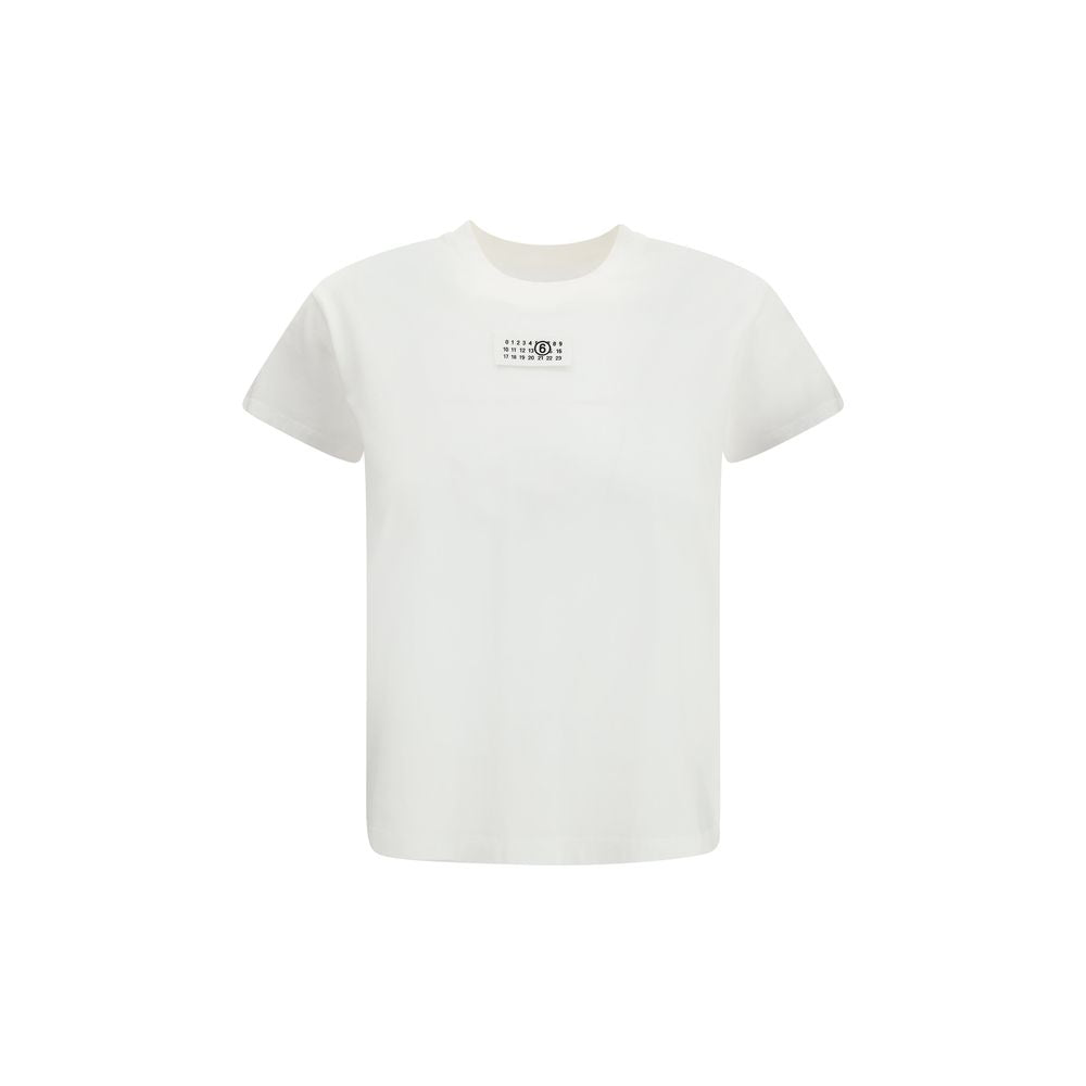 MM6 Maison Margiela - White Cotton T-Shirt