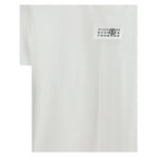 MM6 Maison Margiela - White Cotton T-Shirt