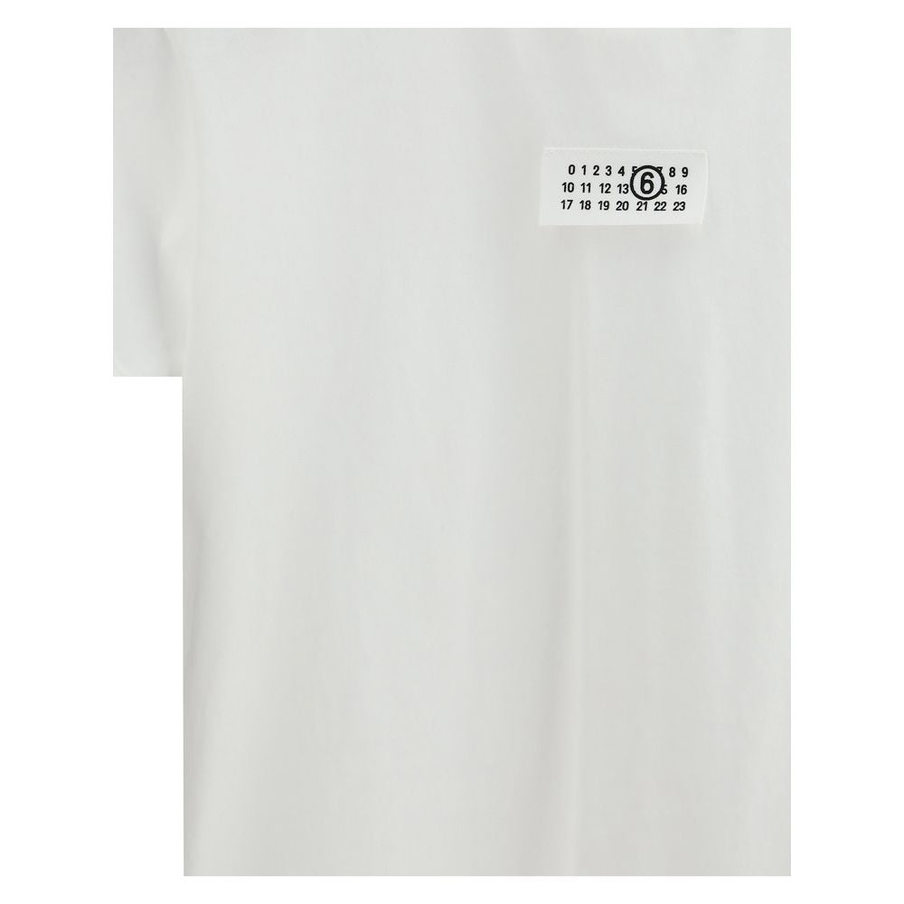 MM6 Maison Margiela - White Cotton T-Shirt