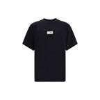 MM6 Maison Margiela - Black Cotton T-Shirt