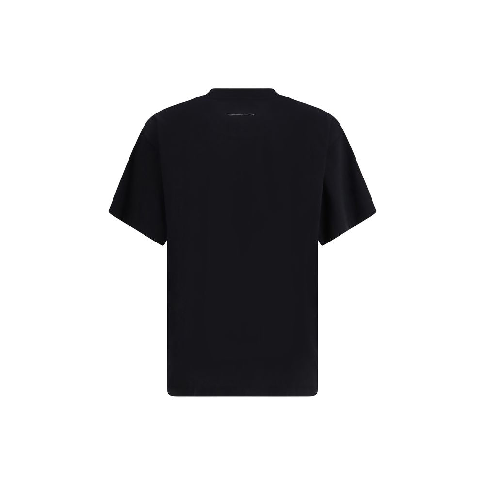 MM6 Maison Margiela - Black Cotton T-Shirt