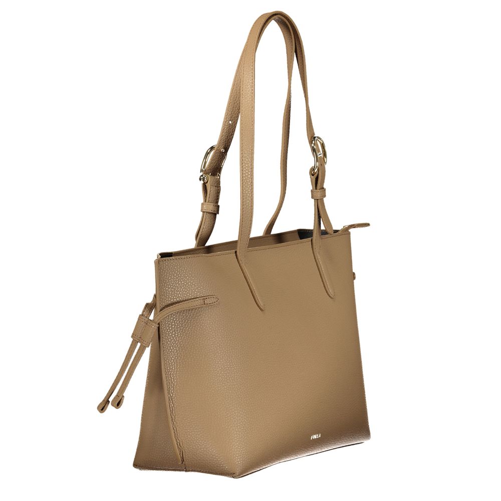 Furla - Marrone Leather Women Handbag