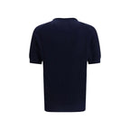 Brunello Cucinelli - Blue Linen T-Shirt