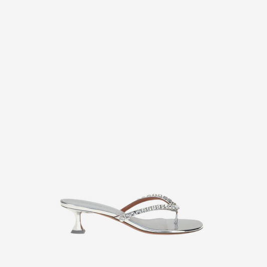 Amina Muaddi – Gigi Rhinestone Sandals
