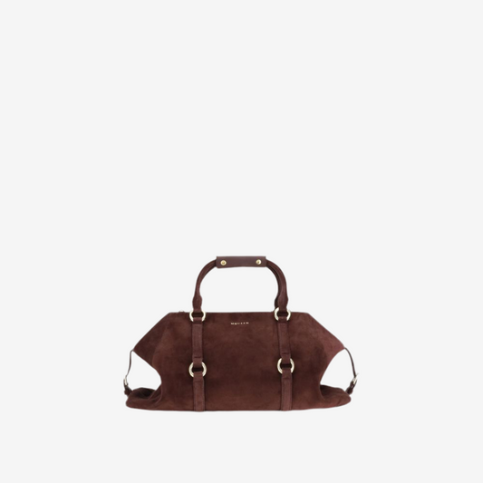 Alexander McQueen – Burgundy Farringdon Medium Bag
